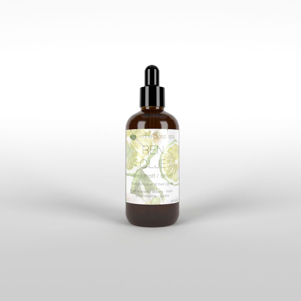 Stone Soap Ren olje - Bergamott/Sitron