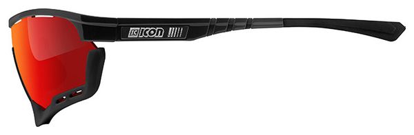 Lunettes SCICON Aerotech Noir / Multimirror Rouge