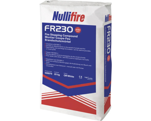 Nullifire FR230 brandwerende mortel 20 kg