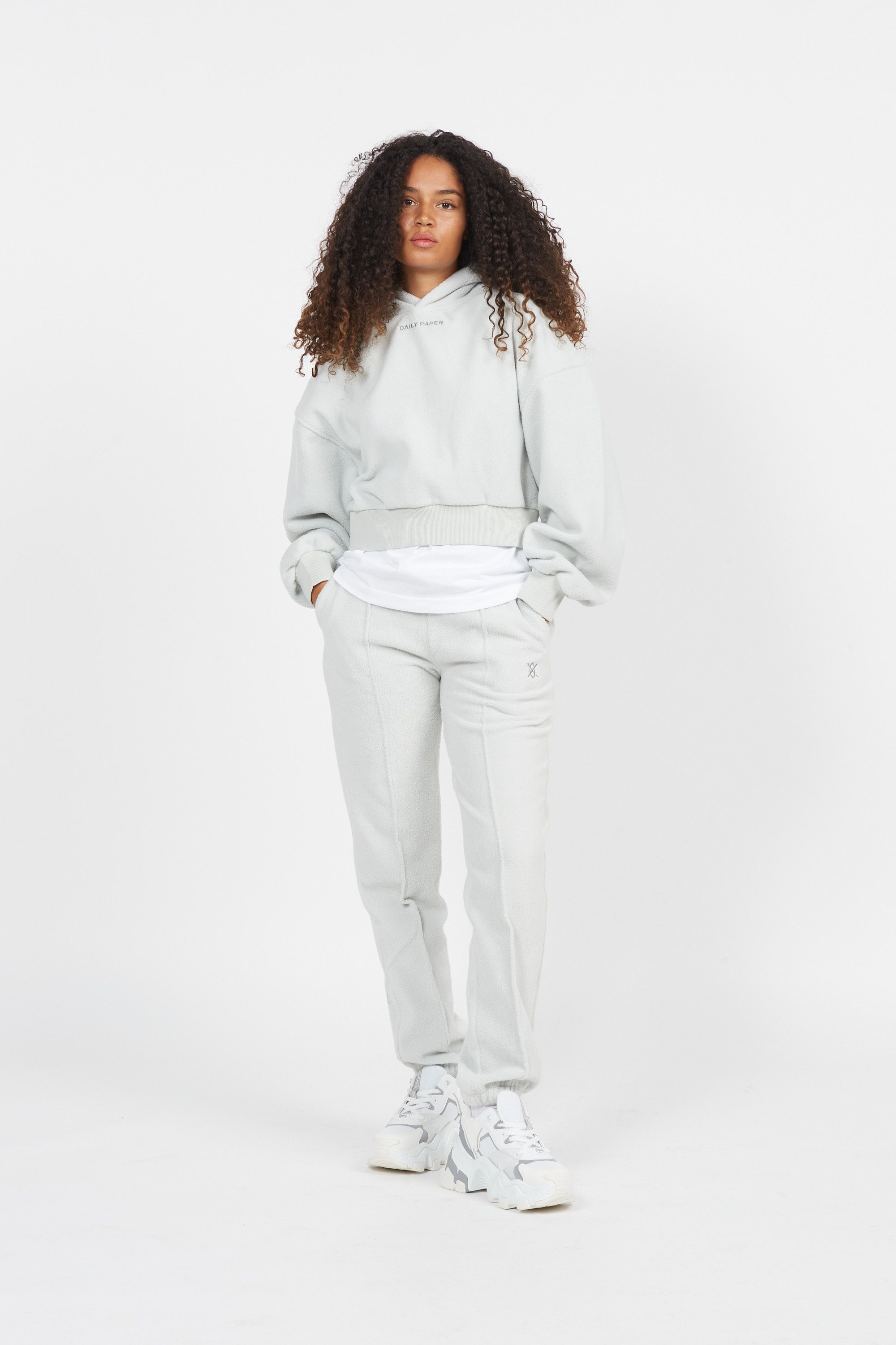 Daily Paper Hoodie rayen hoodie Gris