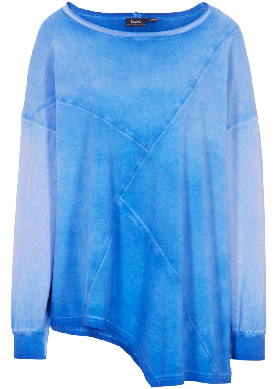 T-shirt avec base asymétrique