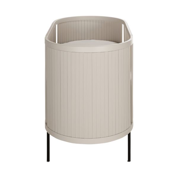 Kidsmill Sense Babykamer | Ledikant 60 x 120 cm   Commode - Oatmeal
