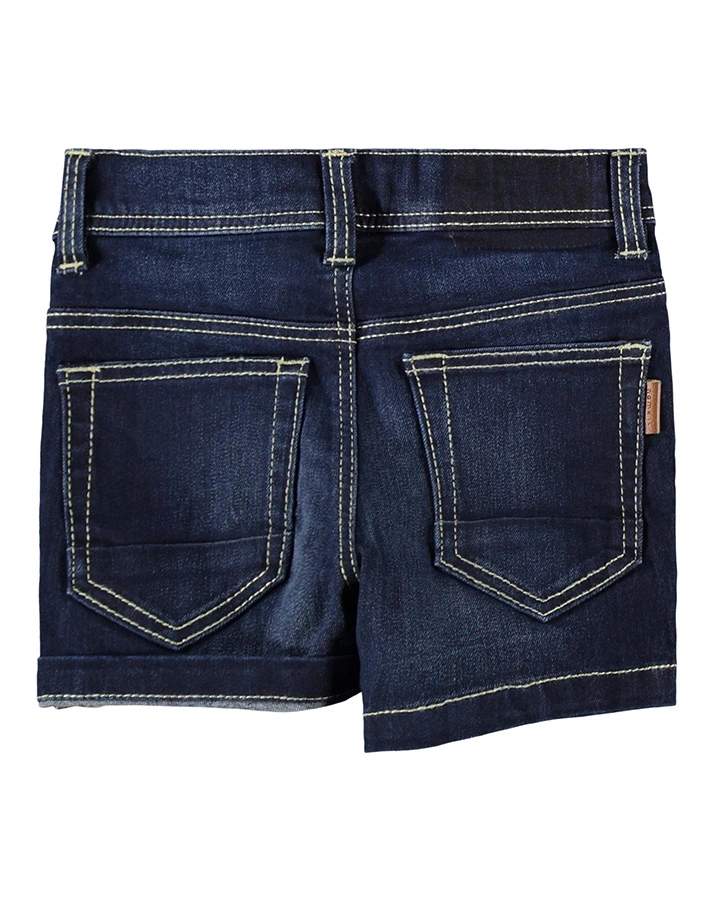 Jeans-Shorts NKMSOFUS DNMTHRIS in dark blue denim