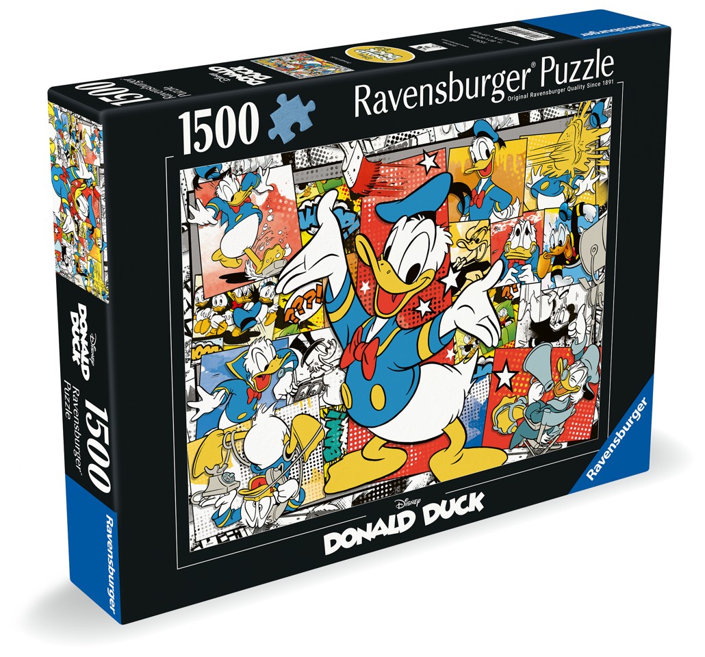 Ravensburger - Puslespil Donald Duck 1500 brikker