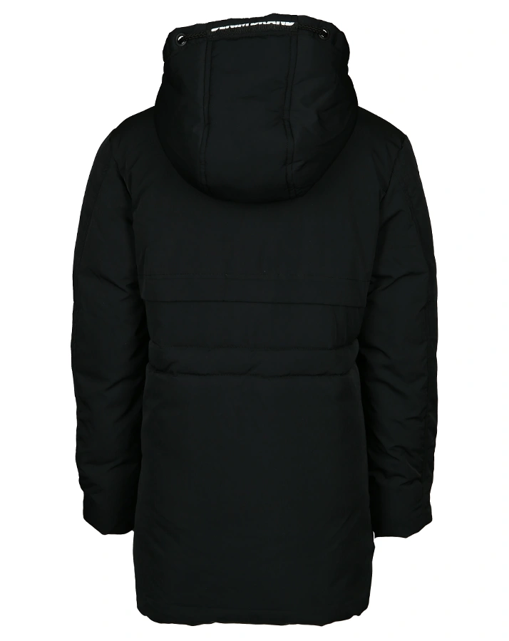 Winterjacke TEFO mit Kapuze in schwarz