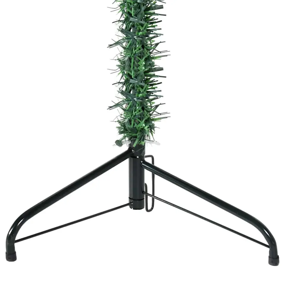 vidaXL - Halve Kunstkerstboom - Groen - 120 cm