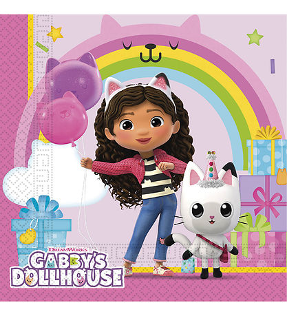 Decorata Party Servietten - 20er-Pack - 33 x 33 cm - Gabby's Dol