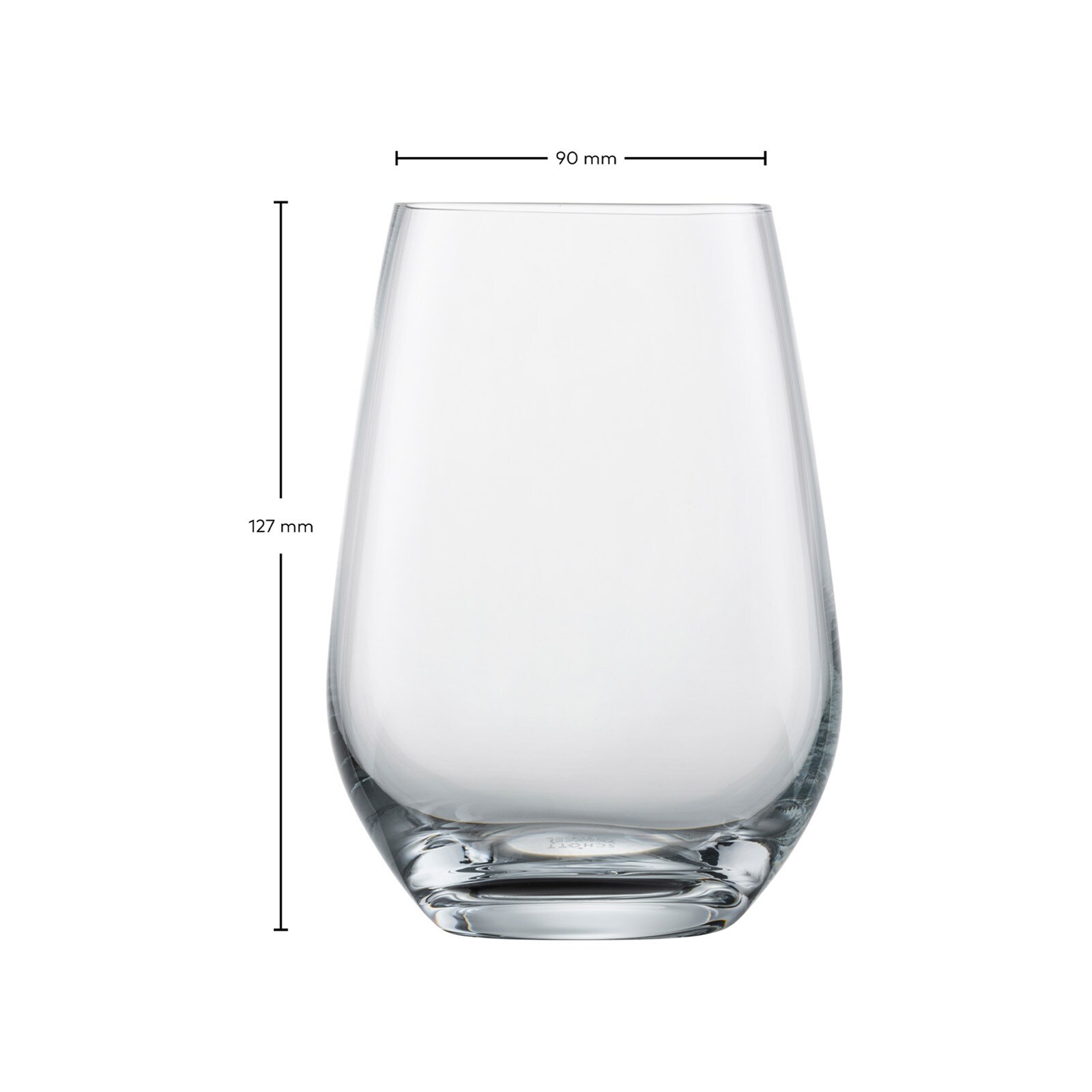 Schott Zwiesel Universalbecher Forté 557 ml 4er Set