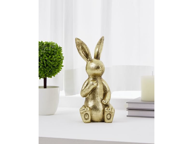 EGLO Hase Chilandy 25.5 cm, Gold Hasenfigur