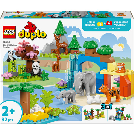 LEGO DUPLO By 3-i-1 vilde dyrefamilier 10446