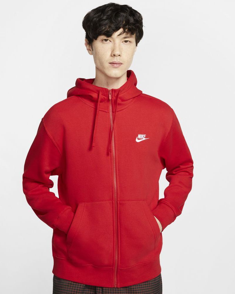 Sweat zippé à capuche Nike Sportswear Club Fleece pour homme