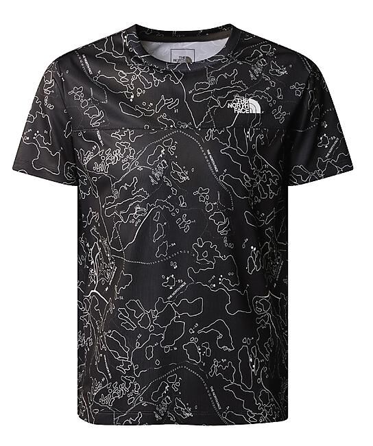 THE NORTH FACE - T-SHIRT MC S/S NEVER STOP TEE PRINT BOY
