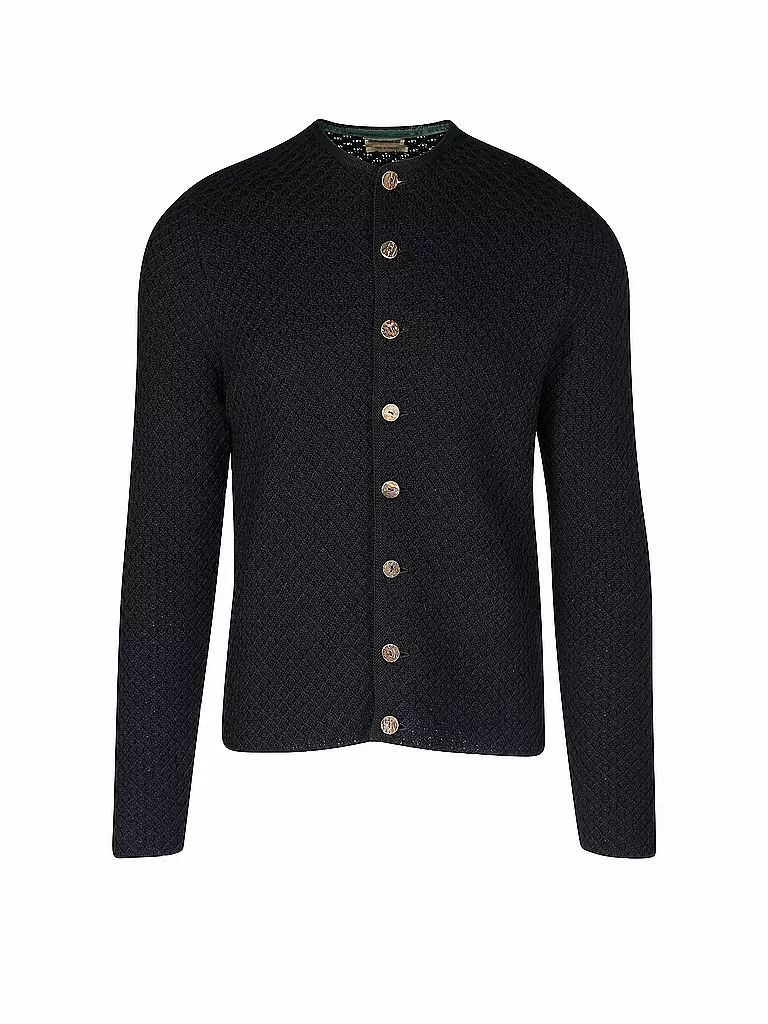 GOTTSEIDANK Trachten Strickjacke Xavier blau