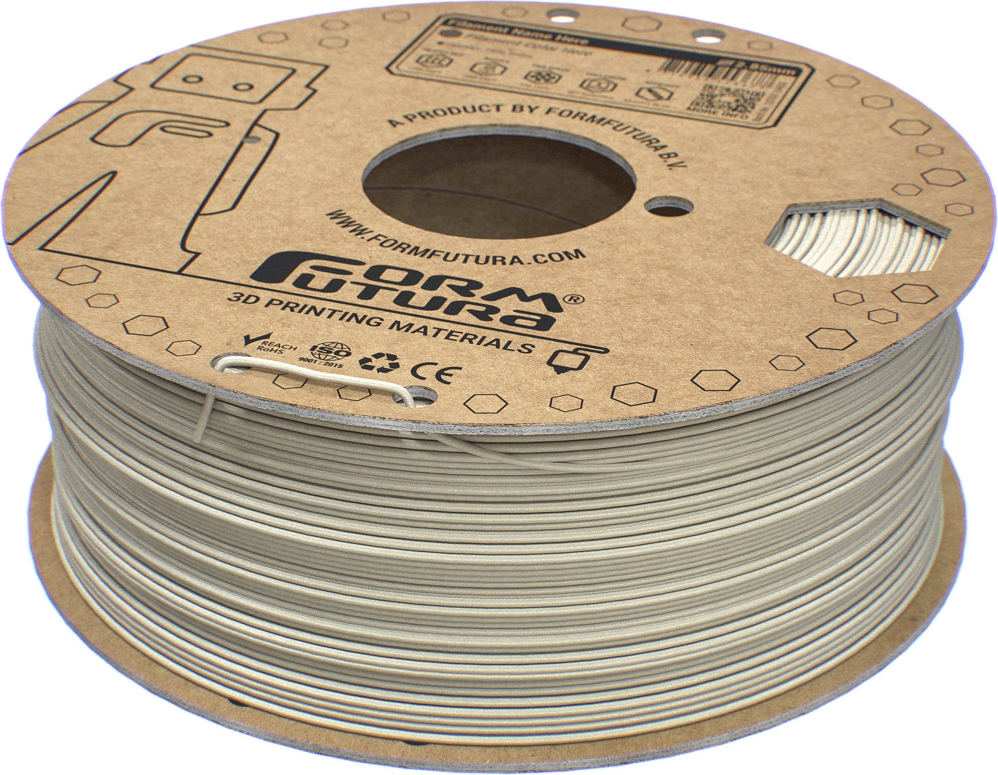 FormFutura  EasyFil™ ePLA Matt Vanilla White, 1,75 mm / 1000 g    Benutzerfreundliches PLA Filament