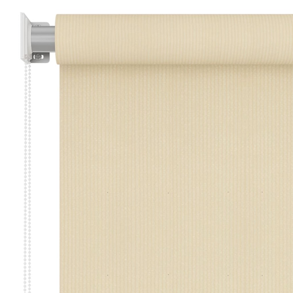 Store roulant d'extérieur crème 60x140 cm pehd