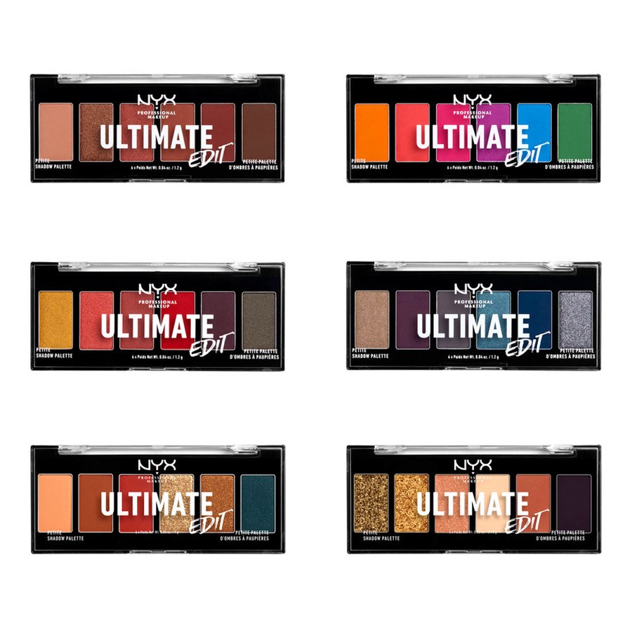 NYX Professional Makeup Ultimate Edit 06W Petite Shadow Palette 6x0,75g