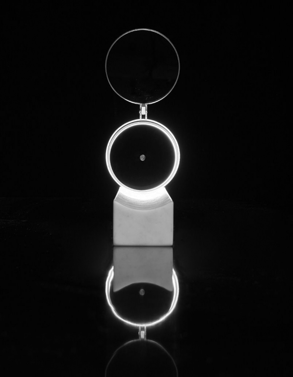 DCW éditions ISP tafellamp LED wit marmer