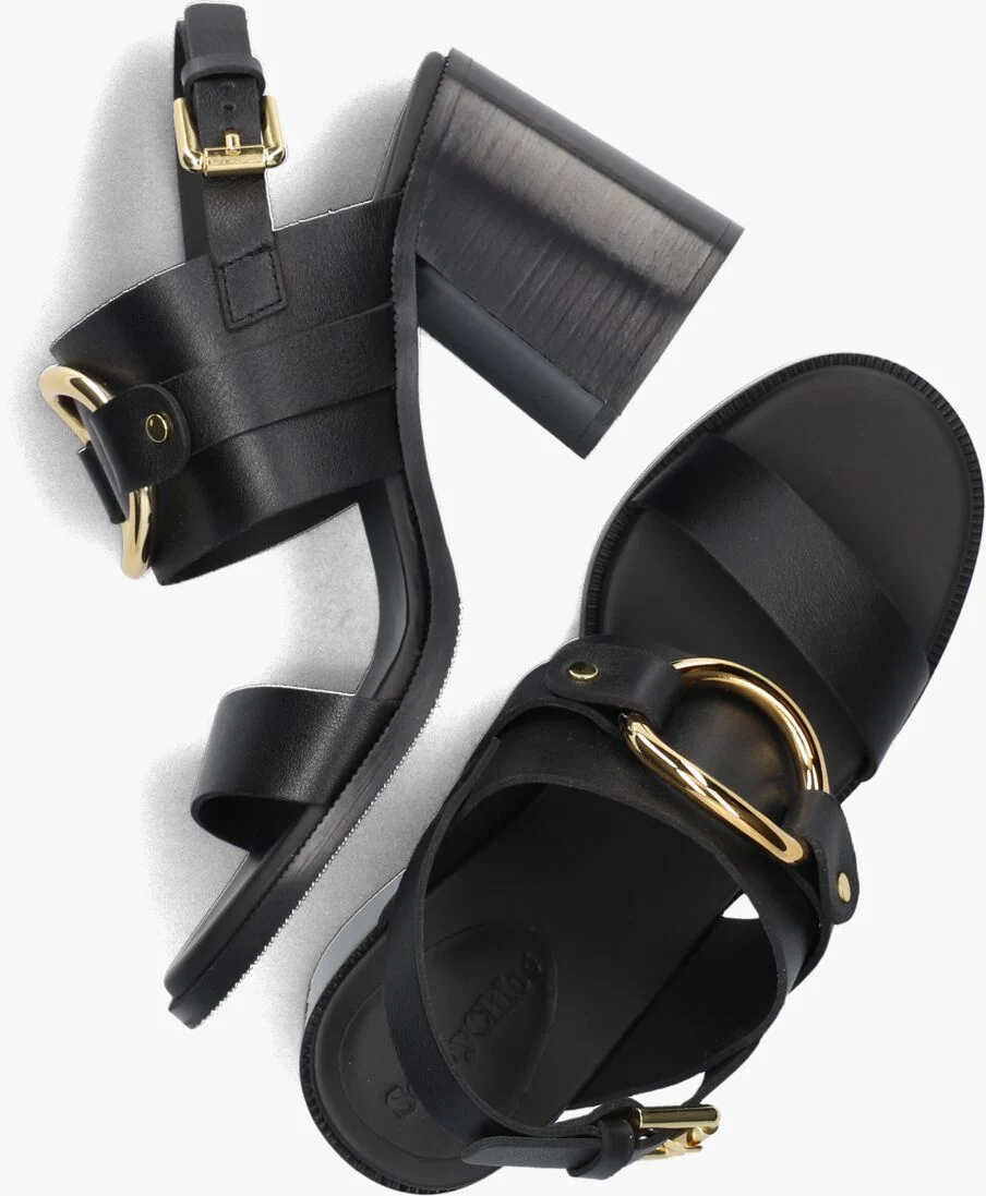 SEE BY CHLO\u00C9 zwarte see by chlo&eacute; sandalen hana sandal