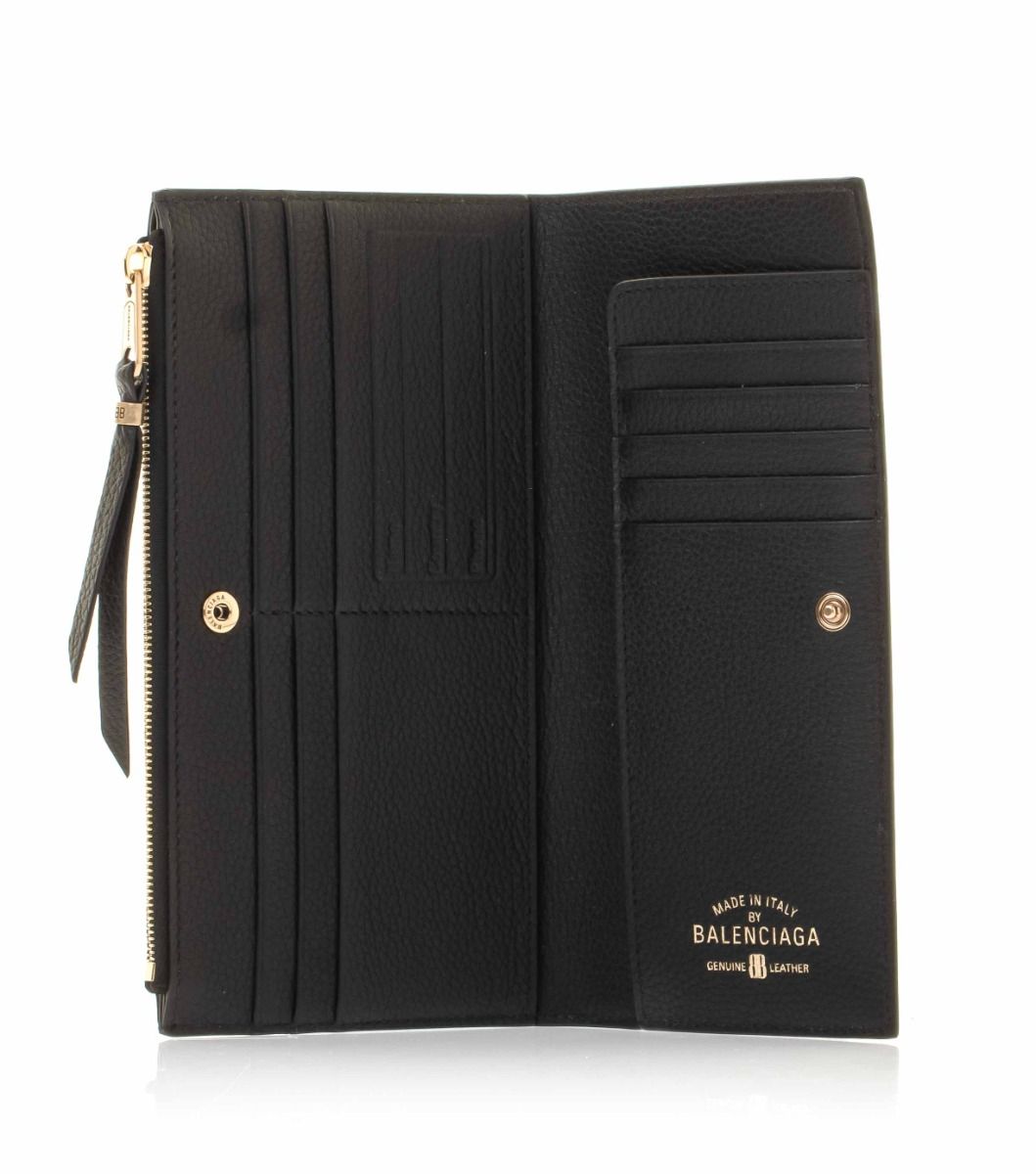 Balenciaga Carrie Bifold East-West Wallet