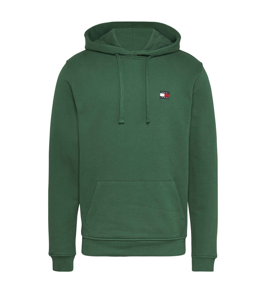 Moletom verde Tommy Jeans Reg Badge