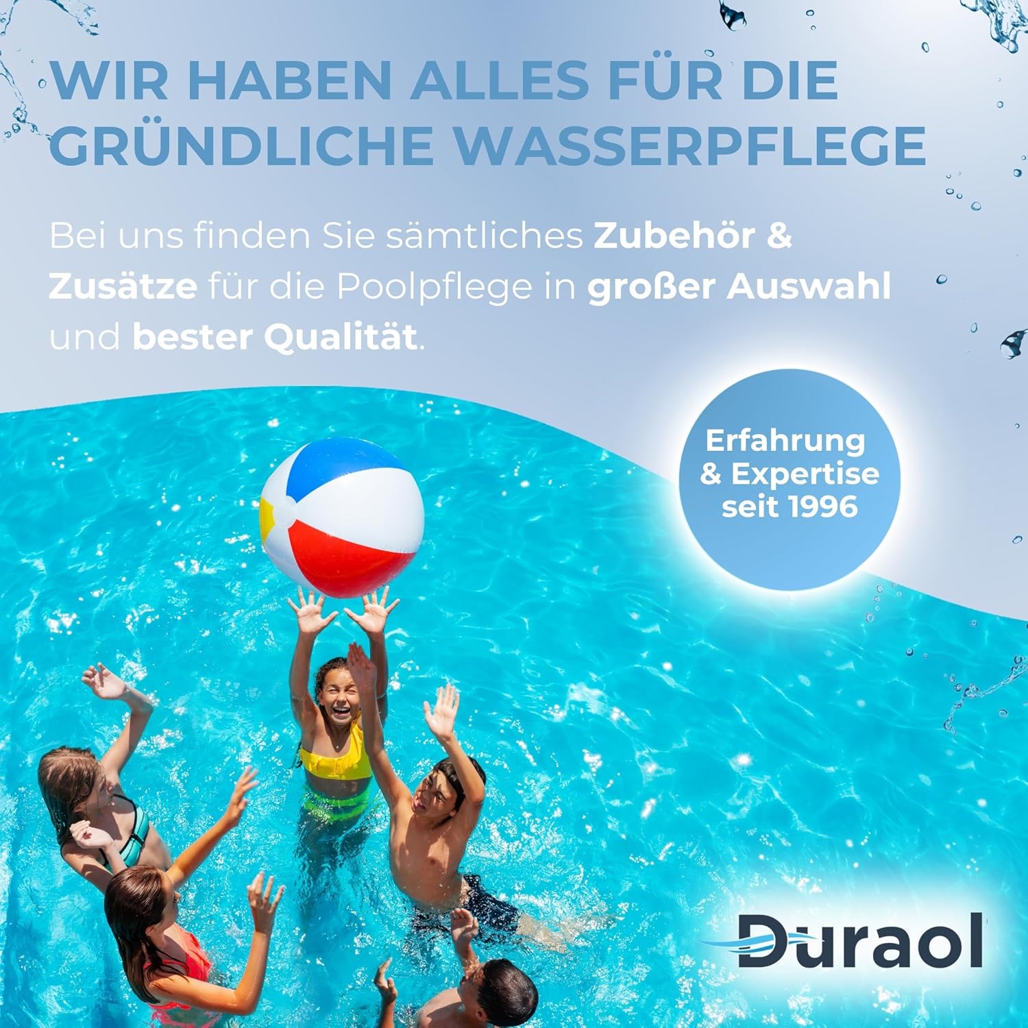 Duraol Poolabdeckung rechteckig I 8,00 x 4,00 m I Hochwertige Poolplane rechteckig mit Materialstärke 300g/m² I Robuste Schwimmbad Abdeckung mit Randverstärkung I Beidseitig beschichtet & wasserdicht