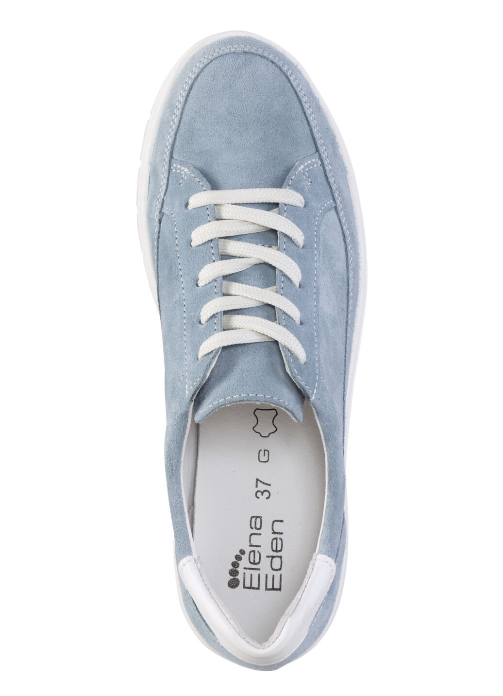 ELENA EDEN Schnür-Sneaker aus Veloursleder