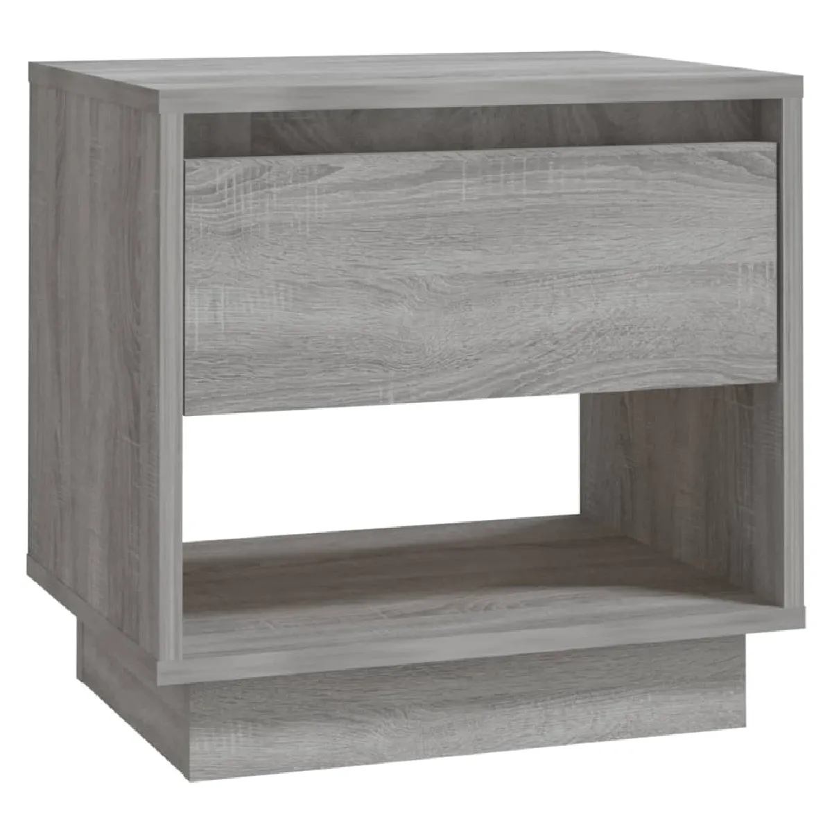 vidaXL Tables de chevet Sonoma gris - Lot de 2