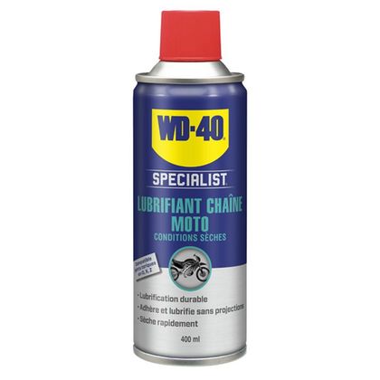 Graisse chaine WD 40 LUBRIFIANT CHAINE 400 ML Universel