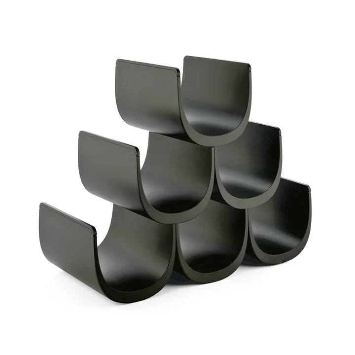 Alessi - Noè Flaschenregal, schwarz
