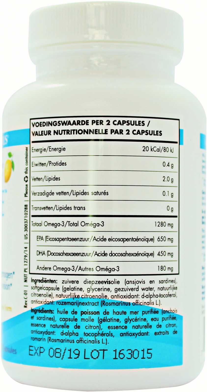 Nordic Naturals Ultimate Omega 60 cápsulas blandas