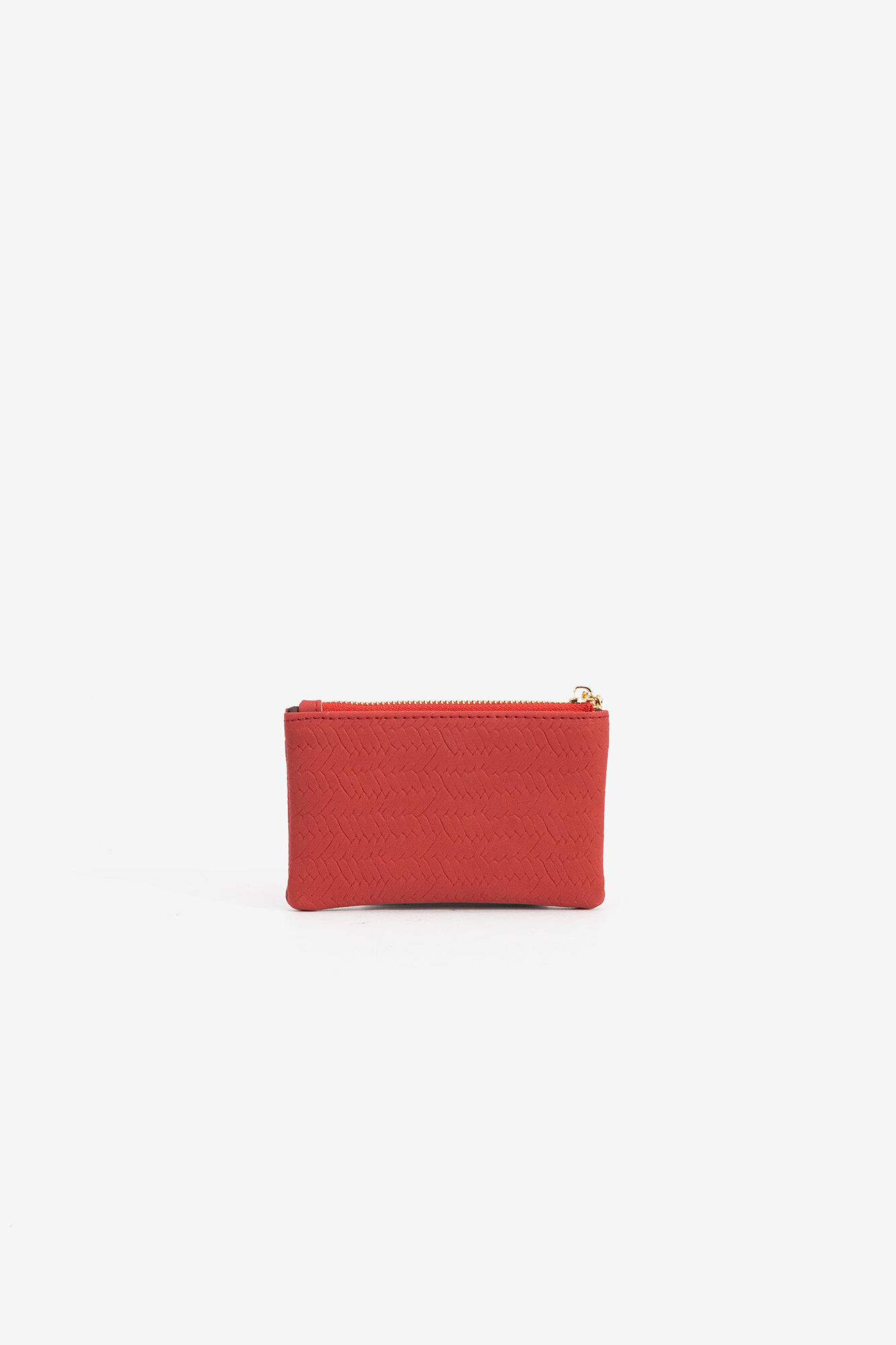 Bolsa pequena com fecho de zíper