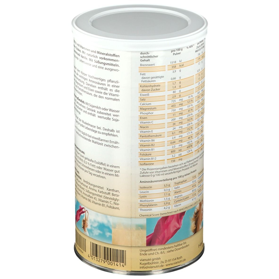 sanform® Protein Vanille Pulver