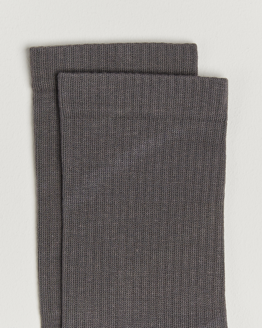 Sweyd Crew Cotton Socks Grey