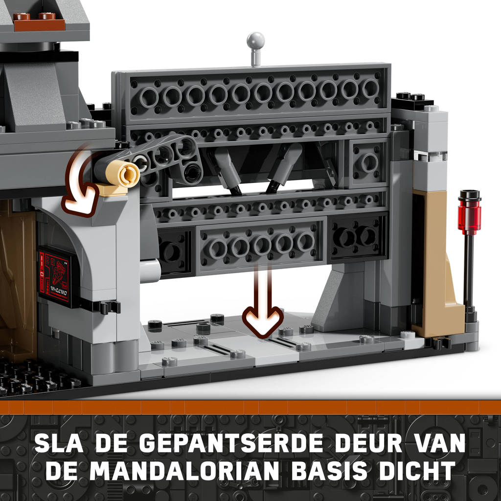The Mandalorian Paz Vizsla en Moff Gideon duel, Bouwpakket voor Kinderen 75386