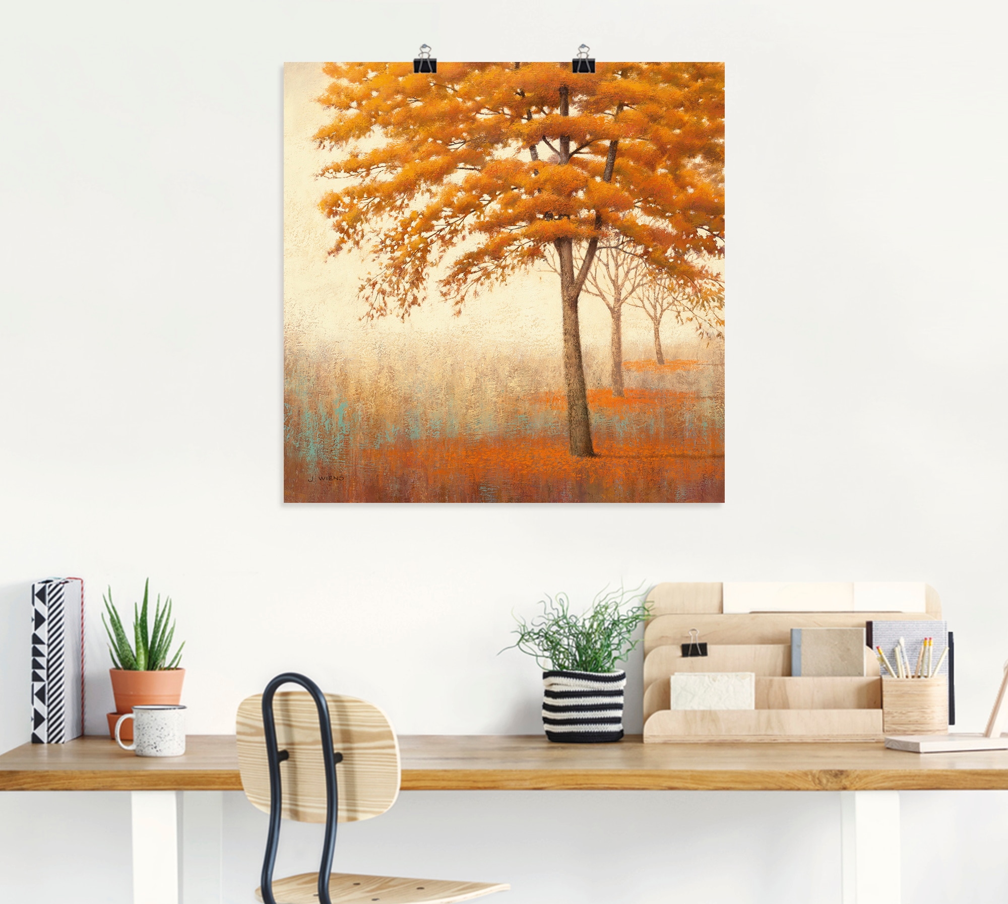 Artland Poster »Herbst Baum I« Bäume 1 Stk. tlg. als Leinwandbild, Poster in verschied. Grössen