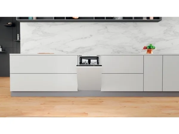 WHIRLPOOL WSIP4O33PFE - Opvaskemaskine - Sort