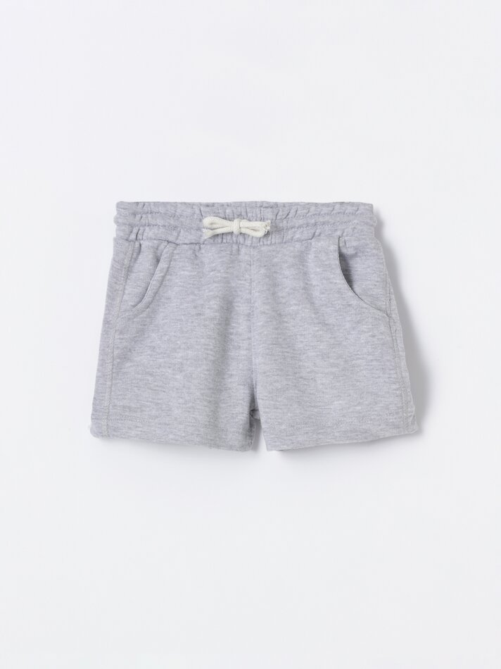 Conjunto de 4 Bermudas Felpudas - Azul Marinho