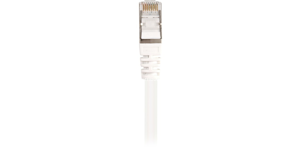 SharkoonPatchkabel SFTP, RJ-45 met Cat.6  (Wit, 0,25 meter)