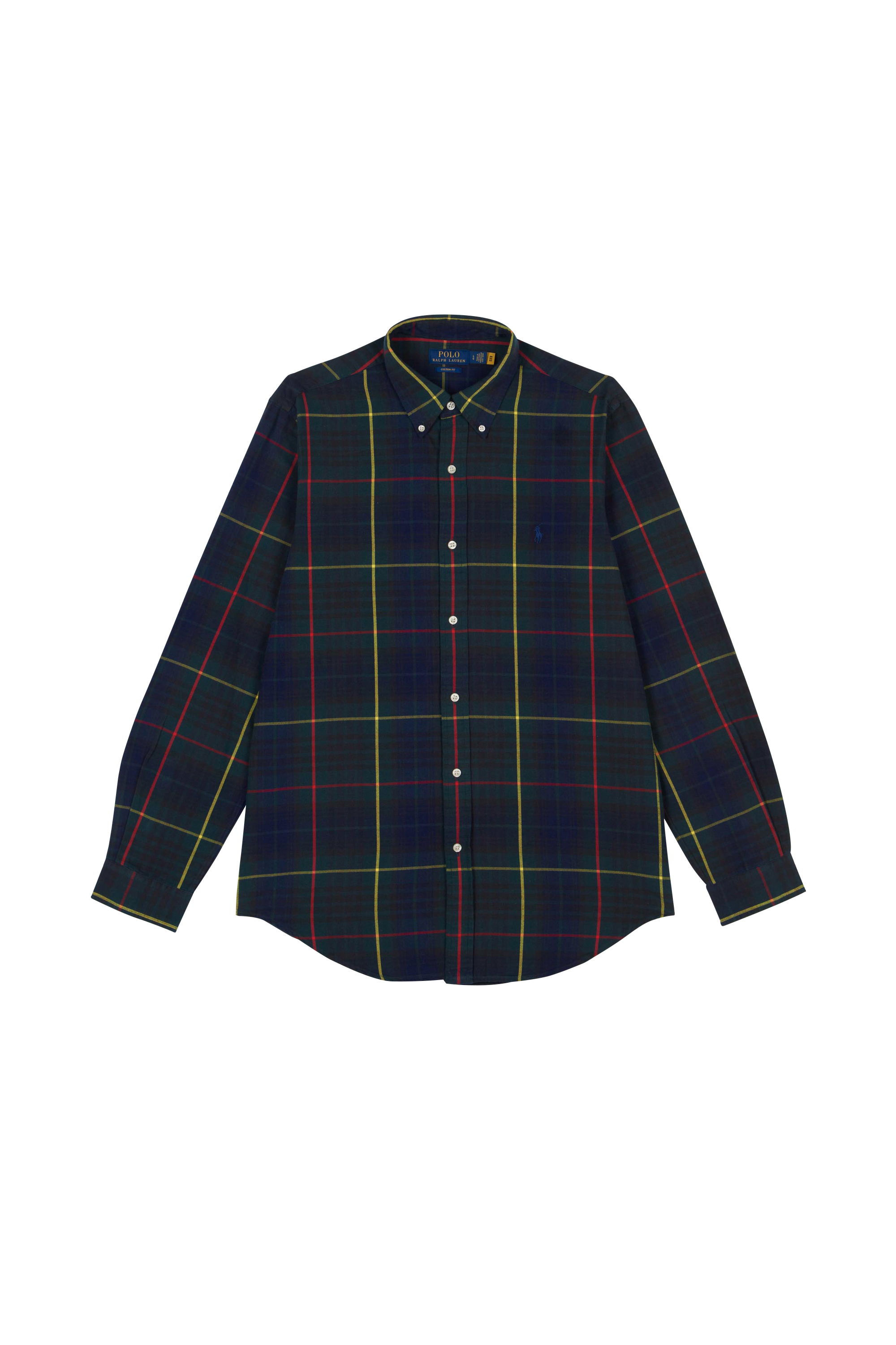 POLO RALPH LAUREN Chemise  Custom Fit Plaid Oxford Shirt Multicolore
