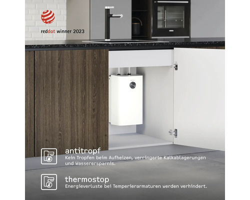 Stiebel Eltron SNU 5 Plus onderbouwboiler, drukloos, 5 liter, 3/8 inch