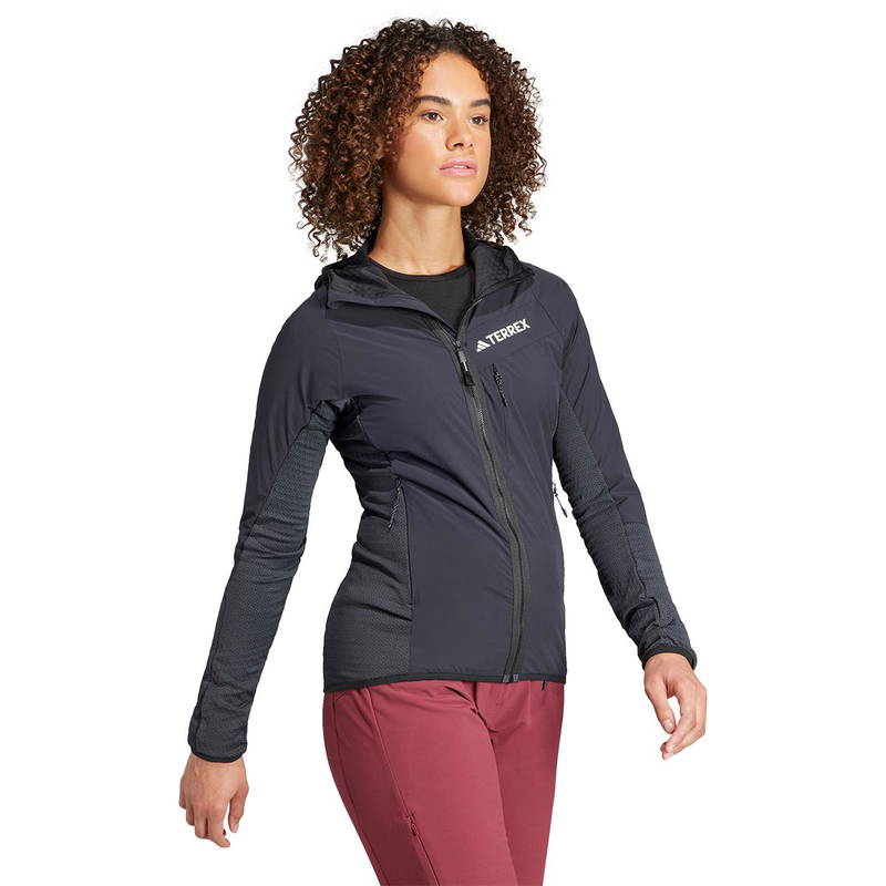 adidas Terrex Techrock Flooce Wind Hooded Jakke Dame