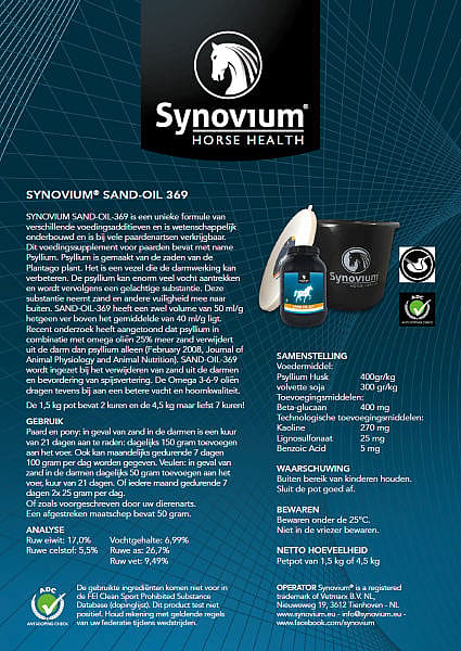 Synovium Sand Oil 369 1.5 kg