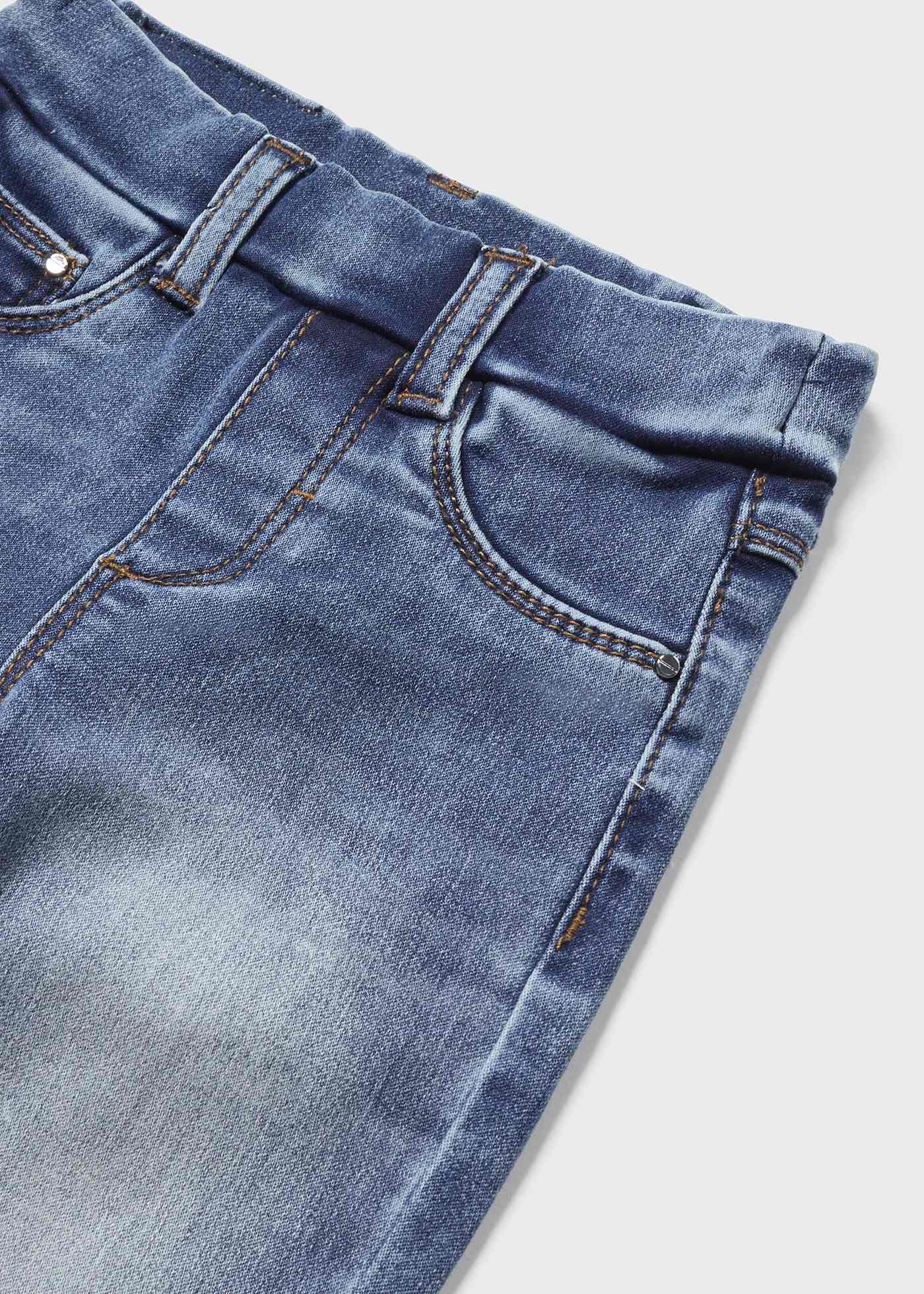 Calça jeans skinny para bebê