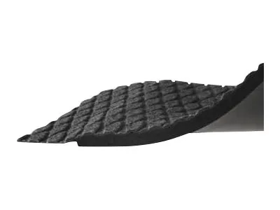 Matting Yoga Fashion - Gulvmåtte - 87 x 145 cm - sort
