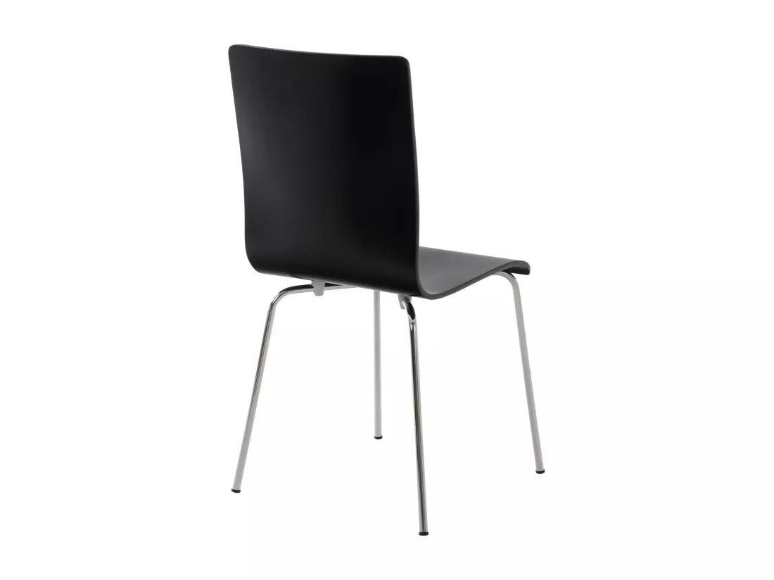 Lot de 16 Chaise de conférence - Bois & Antique - Noir - PEPE