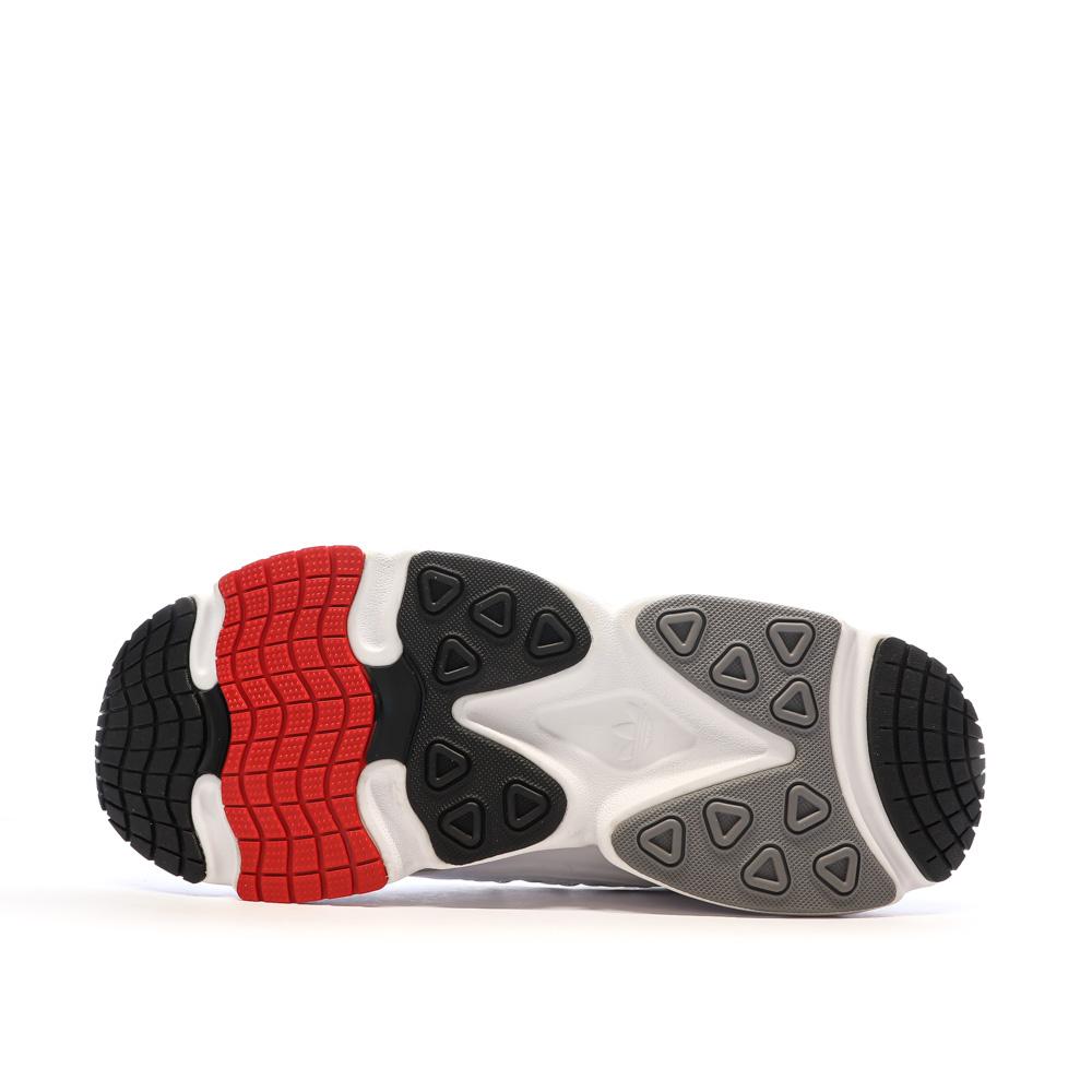 Adidas Baskets Blanches/Rouges Homme Adidas Ozmillen