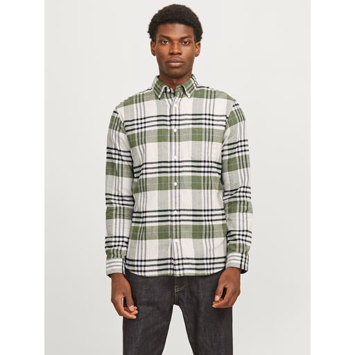 Jack&Jones Blunorris Flannel Skjorte, Cypress, XL