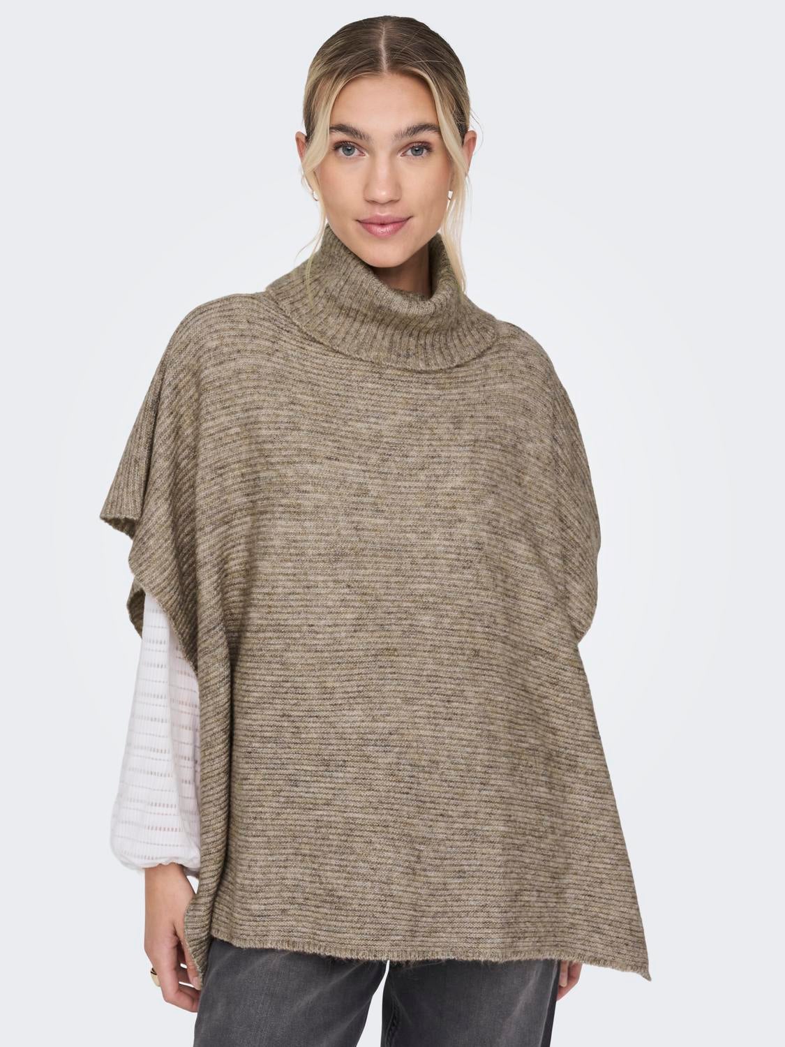 ONLLOVISA Poncho Camel