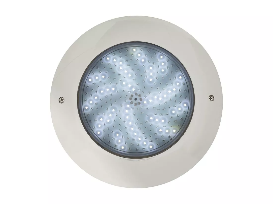 Spot LED Piscine en Saillie Inox RGBW Submersible 12V DC IP68 20W Non RGBW