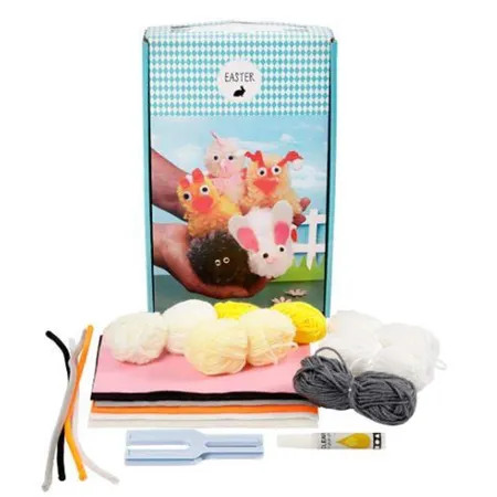 Creative Company Pompom-Tiere Ostern